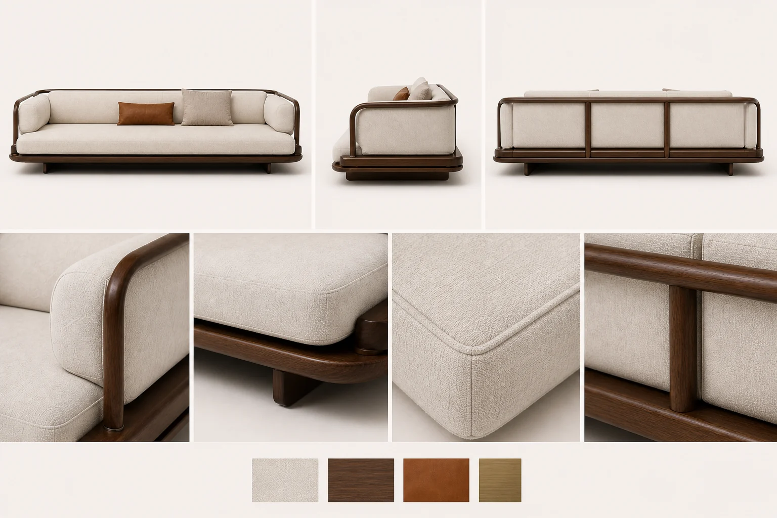 MX-SF01 Design views, details and material direction