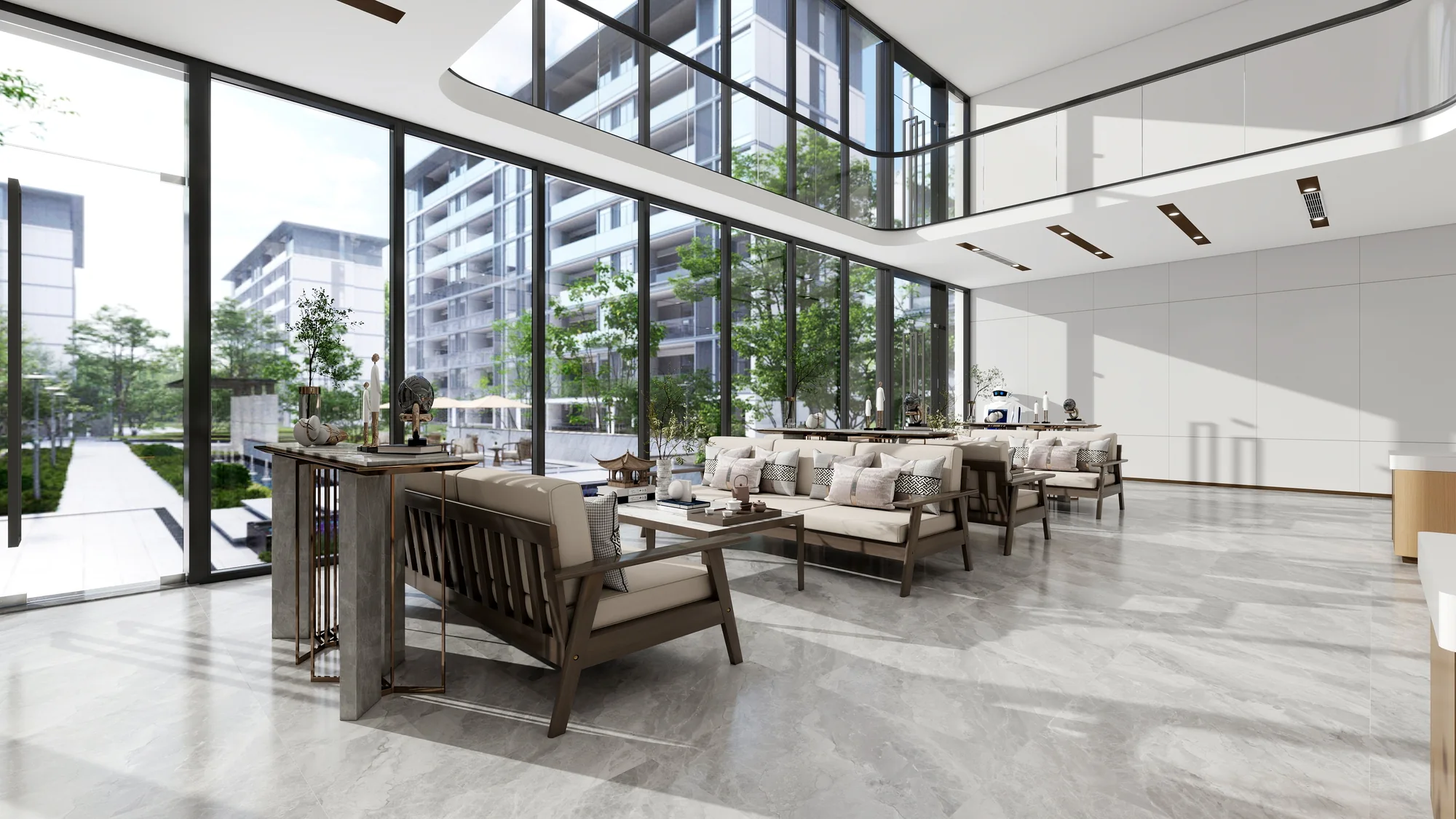 Xiuhu Senior Living Centre — Reception lounge