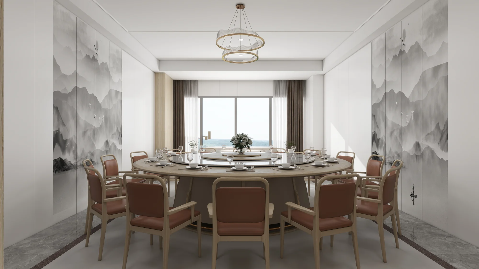Xiuhu Senior Living Centre — Private dining room
