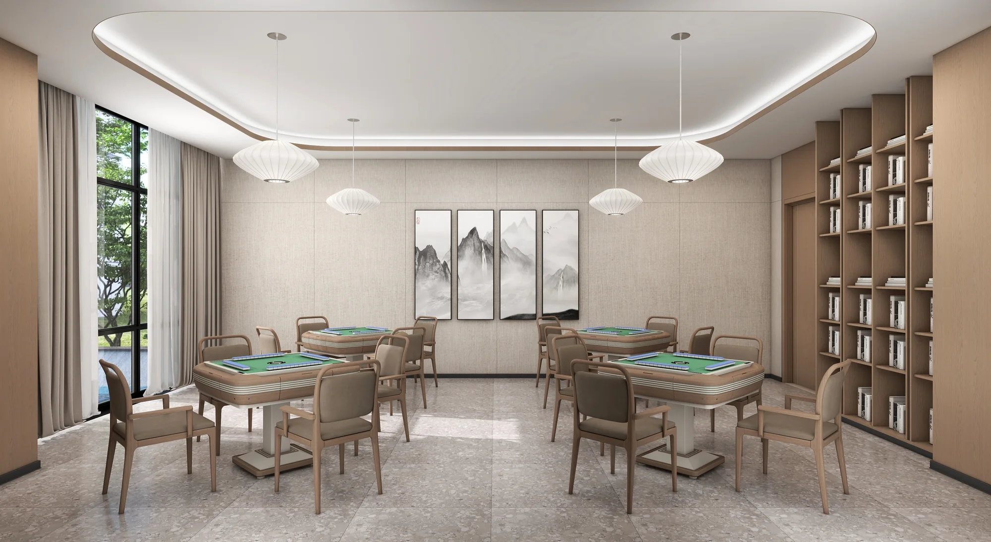 Xiuhu Senior Living Centre — Activity room